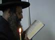 Rabbi Yossef Shubeli - lectures - torah lesson - Chanukkah - 5766 (2005) - Candle lighting of the first day of Chanukkah. - Chanukkah, candle, lightning, hannukkah