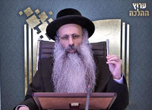 Rabbi Yossef Shubeli - lectures - torah lesson - Halacha Yomit : Tamuz 25 Sunday, 75 - Halacha Yomit, Jewish Law, Laws, Rabbi Yosef Shubeli